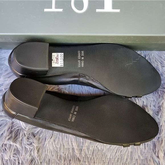 Mark Lemp Erica Black Nappa Kitten Heels - Picture 5 of 5